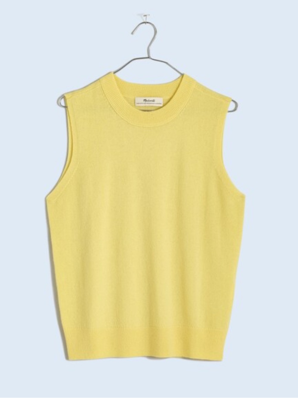 Madewell Responsible Cashmere Vest